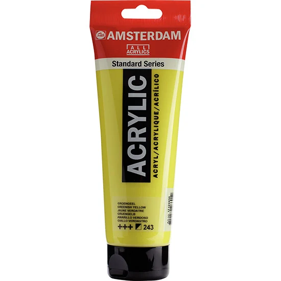 Amsterdam Acrylic Greenish Yellow - 250ML