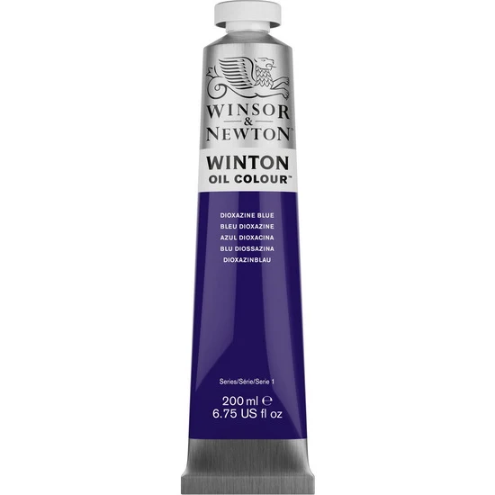 Winton oil - 200ml - dioxazine blue - s1