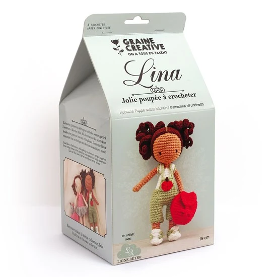 DIY Crochet Doll Kit - Lina