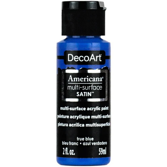 Americana Acrylic Satin True Blue- 60ml