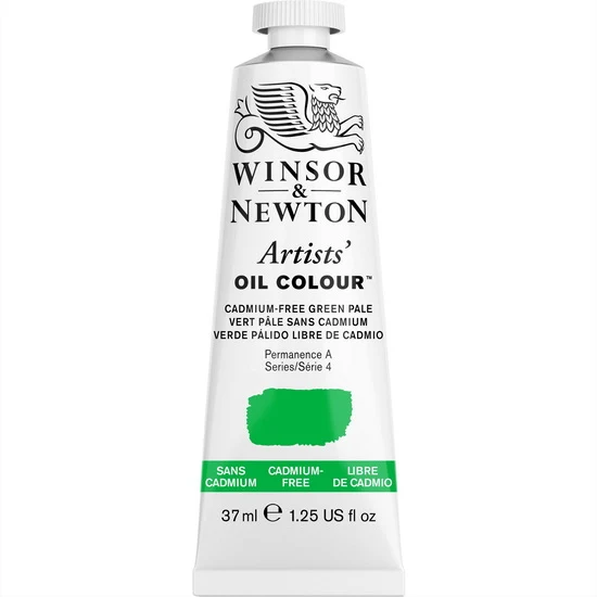 Artist oil - 37ml - cadmium-free green pale - s4