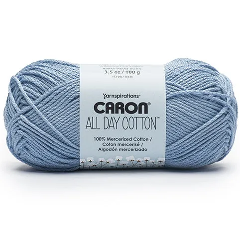 All day cotton yarn #4 - 100g - eye blue