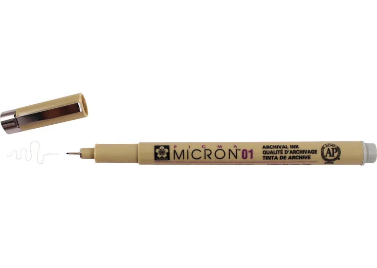 Pigma micron pen 0.25mm pale cool grey