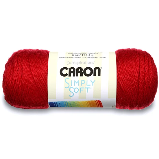Simply soft yarn #4 - 170gr - red harvest