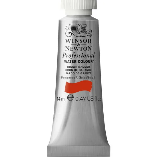 Professional watercolour - 14ml - brown madder - s1