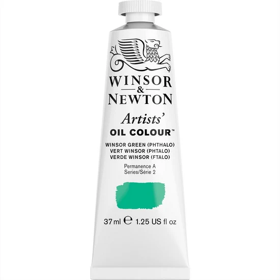 Artist oil - 37ml - winsor green - s2