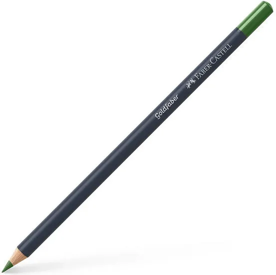 Goldfaber colour pencil permanent olive green