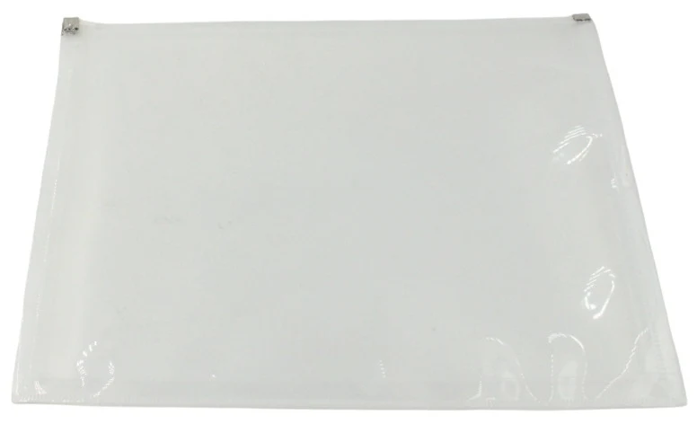 Env. à glissière format lettre transparent