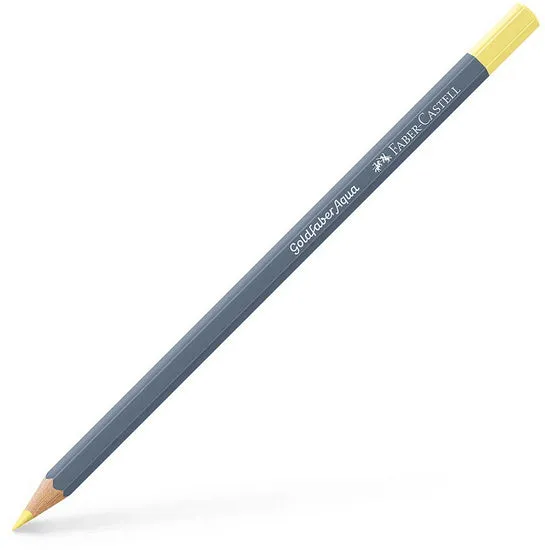 Goldfaber aqua watercolour pencil pastel chrome yellow
