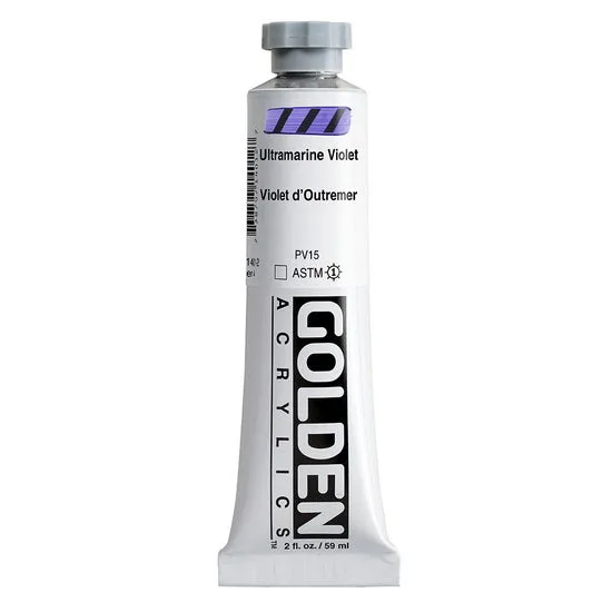 Acrylic heavy body - 2 oz ultramarine violet s4