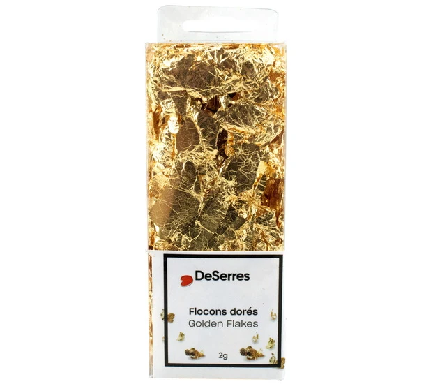Imitation Gold Metal Flakes