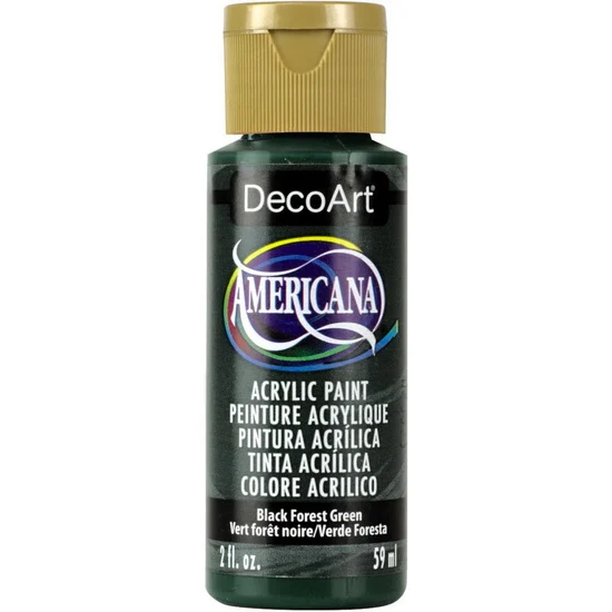 Americana Acrylic Black Forest Green - 60ml