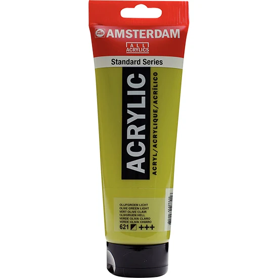 Amsterdam Acrylic Light Olive Green - 250ml