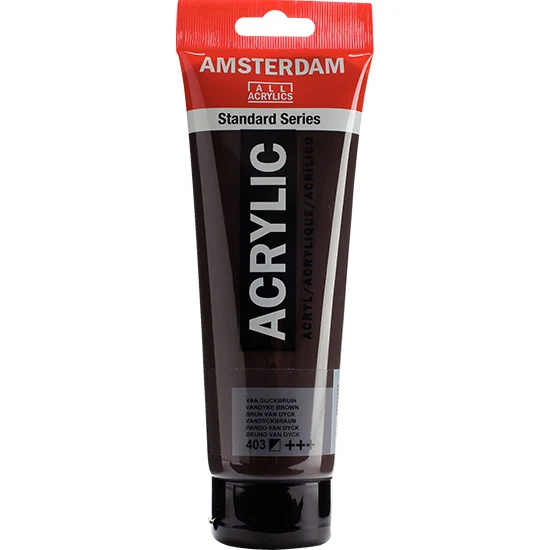 Amsterdam Acrylic Van Dyck Brown - 250ML