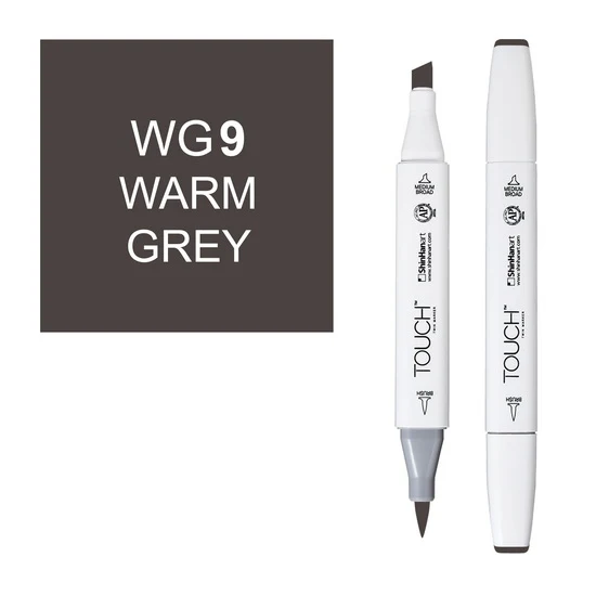 Touch Brush Marker Warm Grey no.9