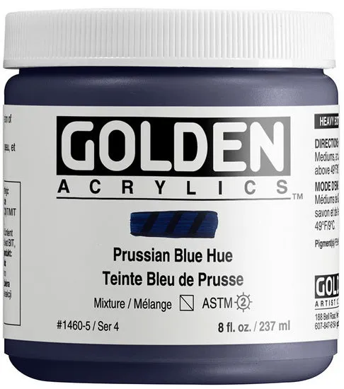 Acrylic high flow - 8 oz prussian blue hue s4