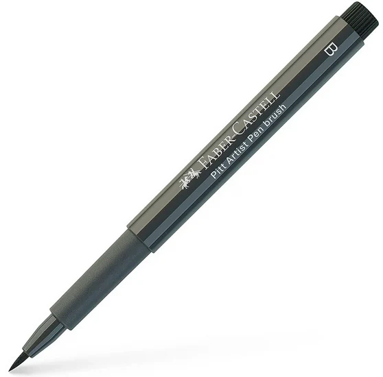 Pitt brush tip marker warm grey v