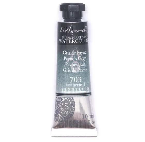 Watercolor tube - 10ml - payne's grey - s1