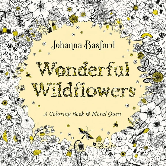 Wonderful Wildflowers: A Coloring Book and Floral Quest