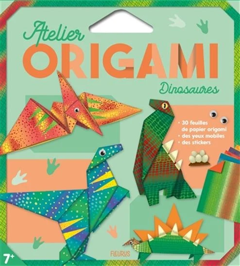 Atelier origami - dinosaures - French Ed.