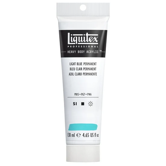 Acrylic hb - 4.65oz - light blue permanent - s1