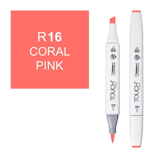 Touch Brush Marker Coral Pink