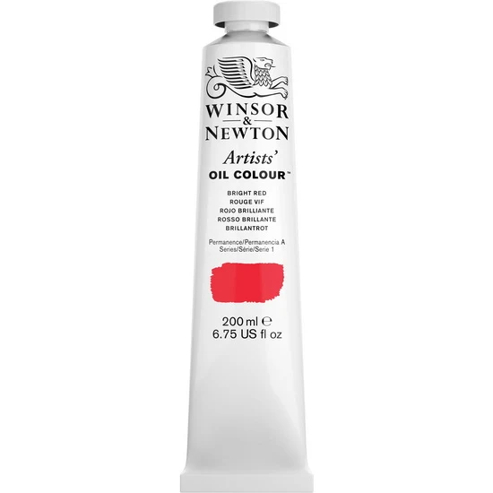 Artist oil - 200ml - bright red - s1