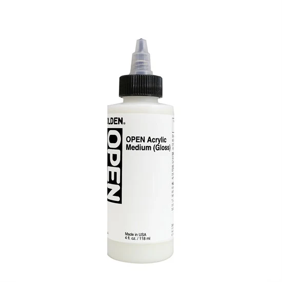 Open acrylic gloss medium - 4 oz