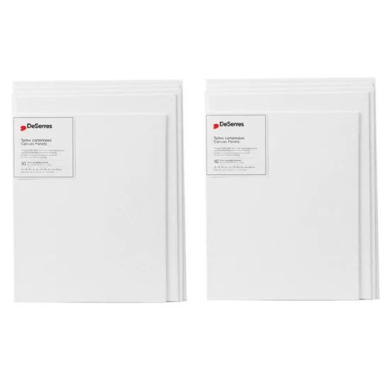 Asst. Canvas Boards (8x10,9x12,12x16in) -6 pcs