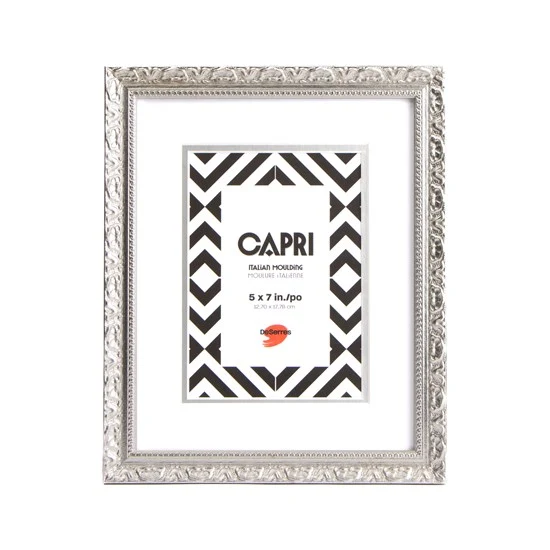 Capri Photo Frame - Ornate - GOLDEN - 5 X 7 INCHES
