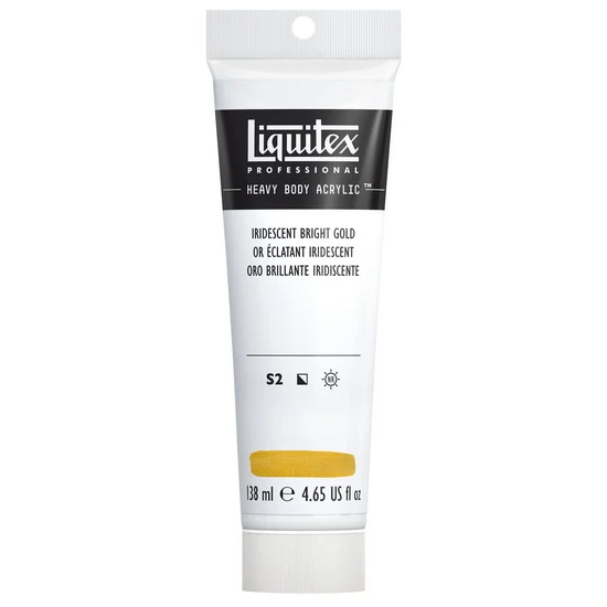 Acrylic hb - 4.65oz - iridescent bright gold - s2