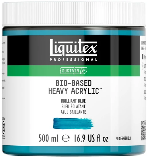 Bio hb acrylic - 16oz - brilliant blue - s1