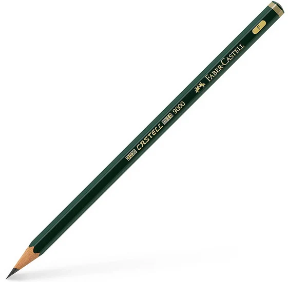 Castell 9000 graphite pencil f