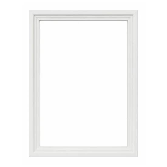 Floater Frame Wood Regular White - 12''X16''