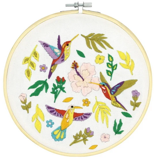 Free Bird Embroidery Kit