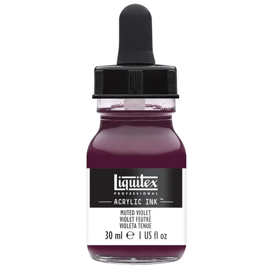Acrylic Ink Muted Violet- 30ml