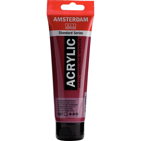 Amsterdam Acrylic Red Purple Permanent - 120ml