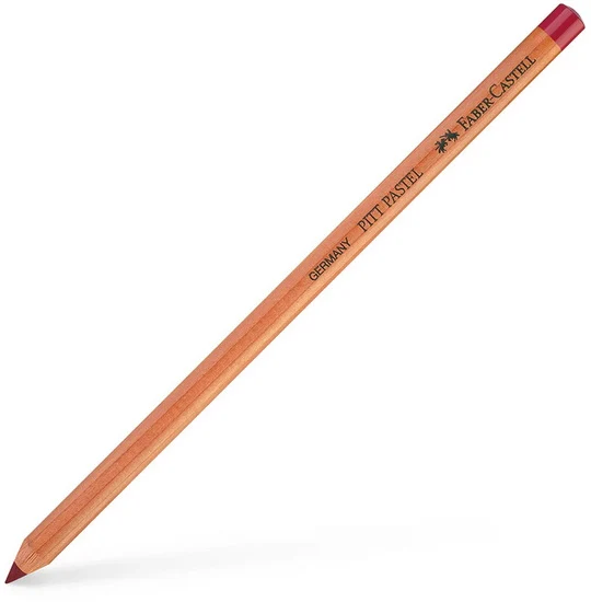 Pastel pencil burnt carmine