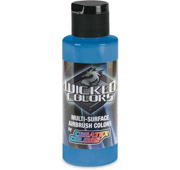 Wicked Airbrush Colors Lagoon Blue - 59ml