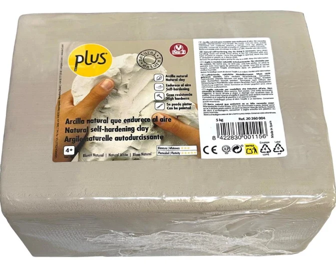 Modeling Clay White Plus - 5kg