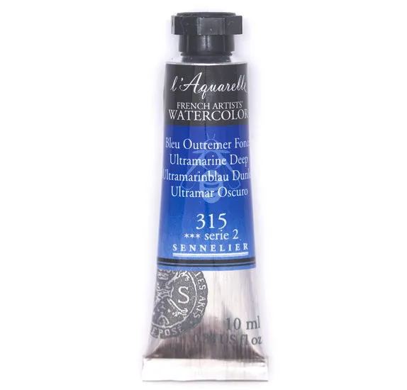 Watercolor tube - 10ml - ultramarine blue deep - s2