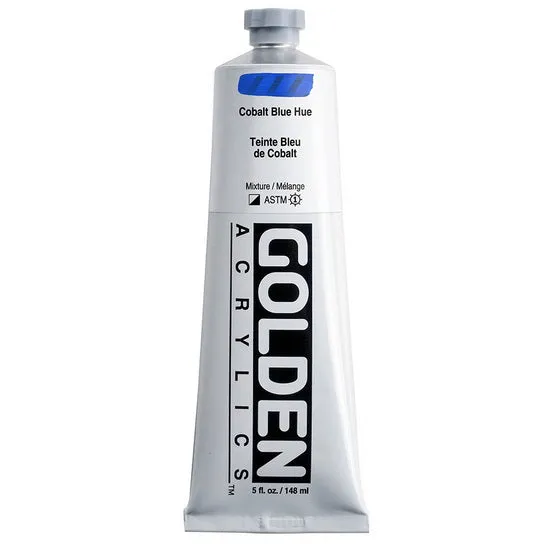 Acrylic heavy body - 5 oz cobalt blue hue s2