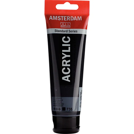 Amsterdam Acrylic Oxide Black - 120ML