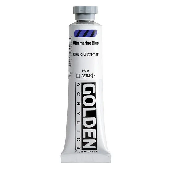 Acrylic heavy body - 2 oz ultramarine blue s2