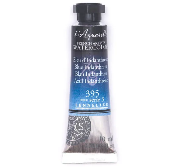 Watercolor tube - 10ml - indanthrone blue - s3