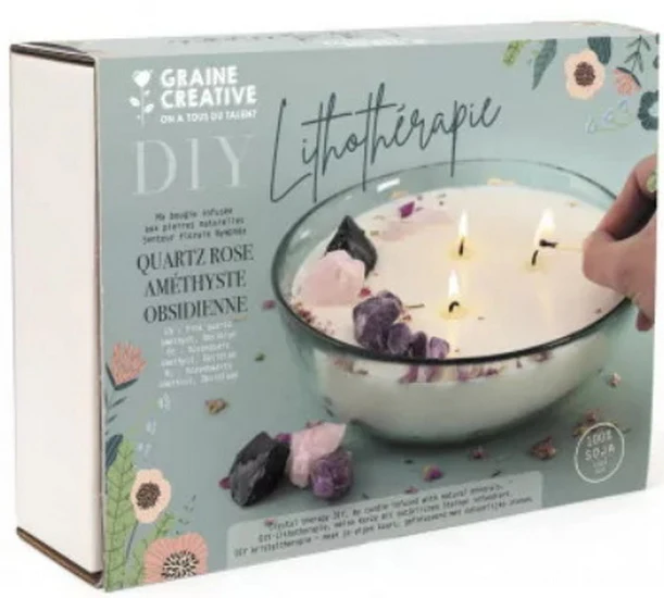 Lithotherapy Candle XXL DIY Kit