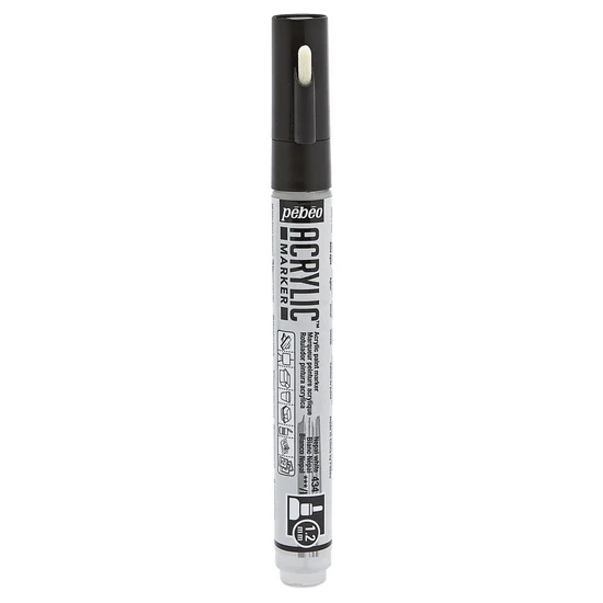 Paint marker - decomarker - 1.2mm - white nepal