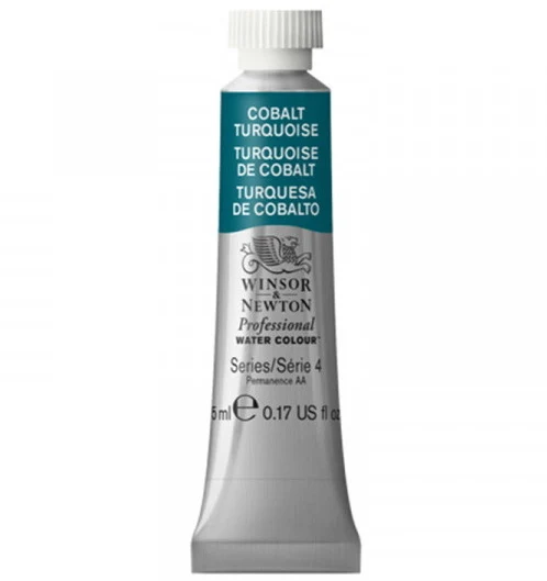 Professional watercolour - 5ml - cobalt turquoise - s4