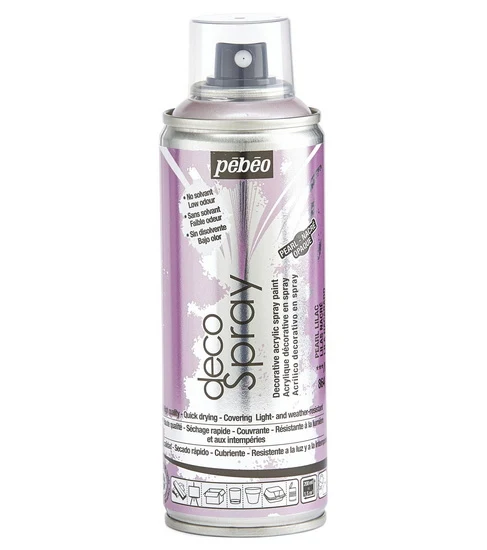 Acrylic spray - décospray - 200ml - pearly lilac