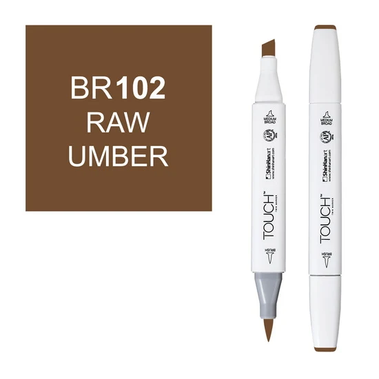 Touch Brush Marker Raw Umber